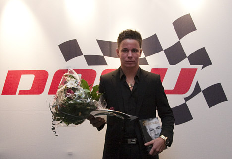 Nicolaj Møller Madsen Årets Bilsportskører2010.